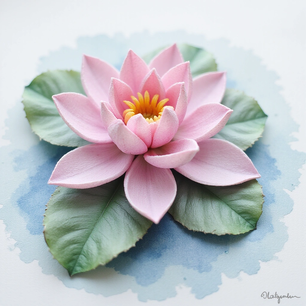 Style: Watercolor painting style