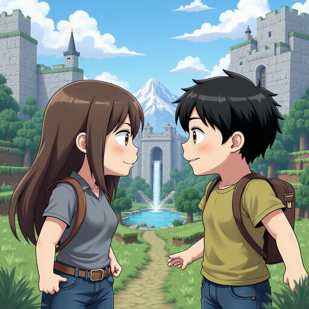 Style: Manga Comic illustration