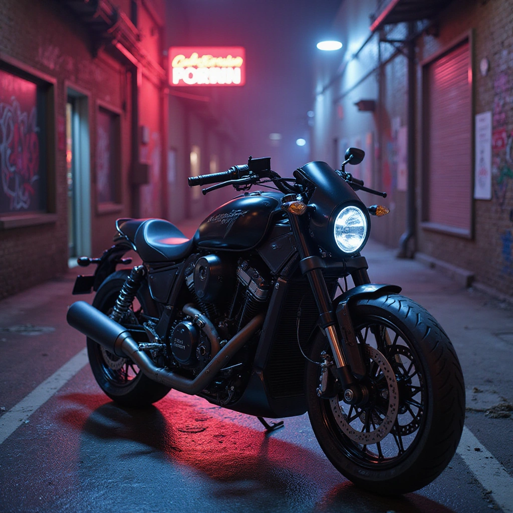 Style: Cyberpunk style