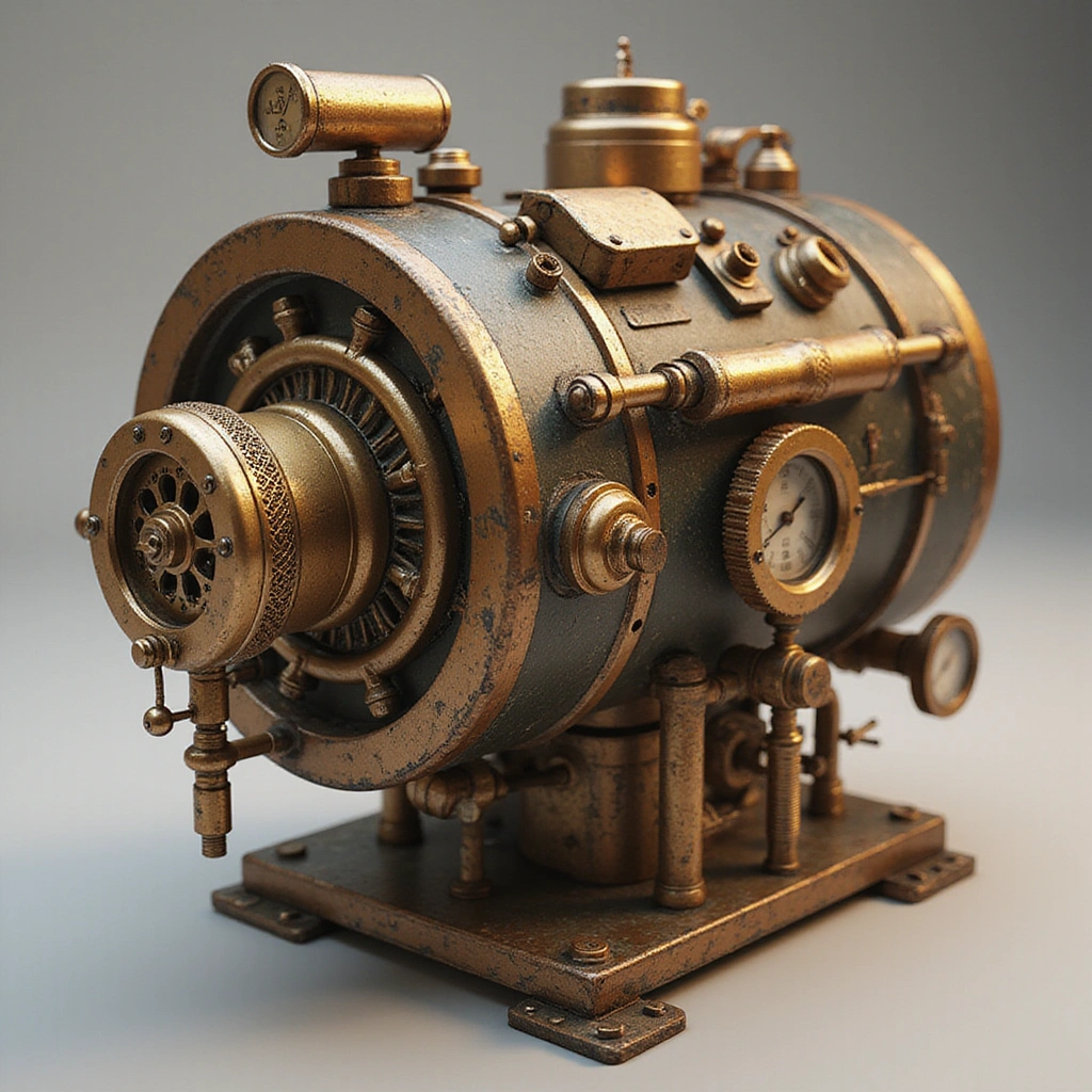 Style: Steampunk style