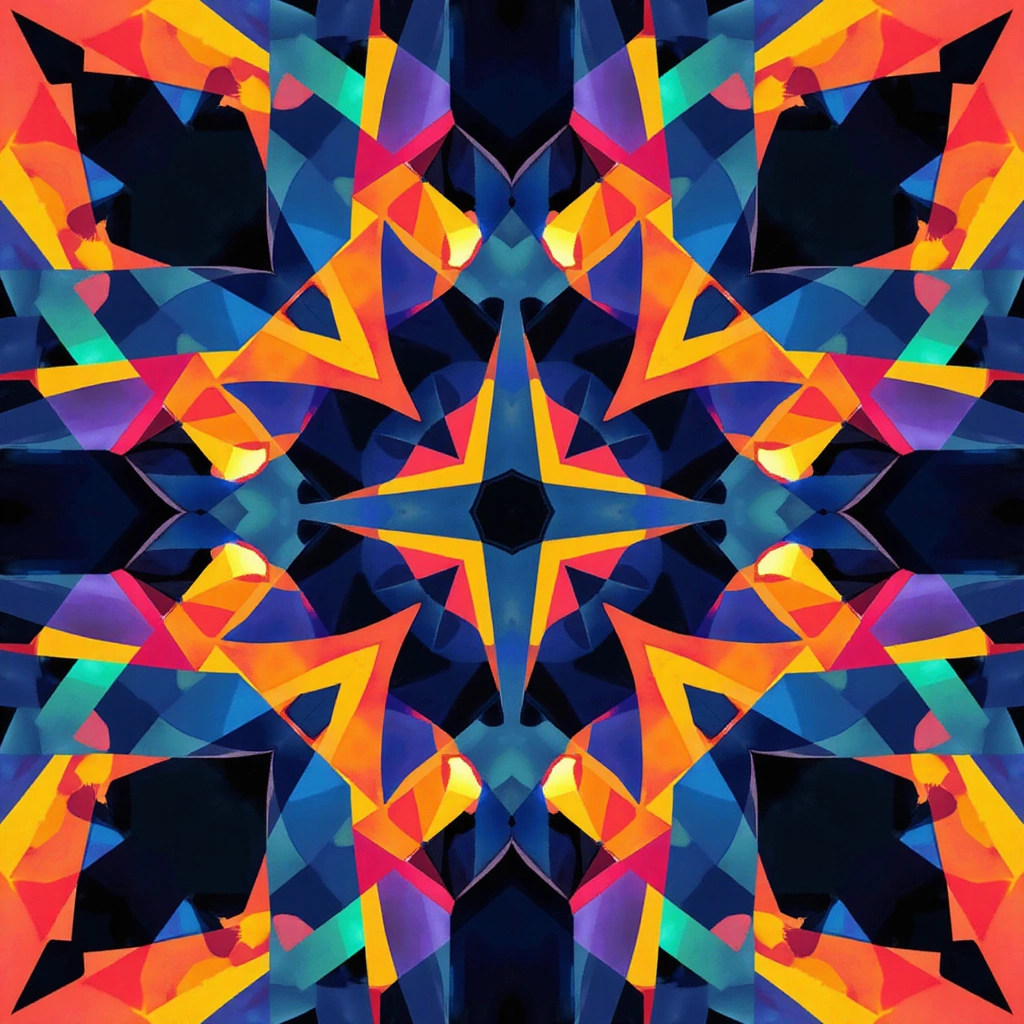 Style: geometric art
