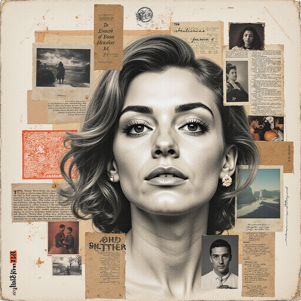 Style: collage art